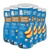 (6 Canisters) Gerber Puffs Peach, 1.48 oz. Puffs pink