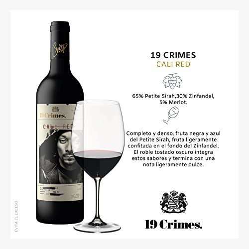 19 Crimes Cali Red Wine 2020 by Snoop Dogg (750 ml) - Image 2