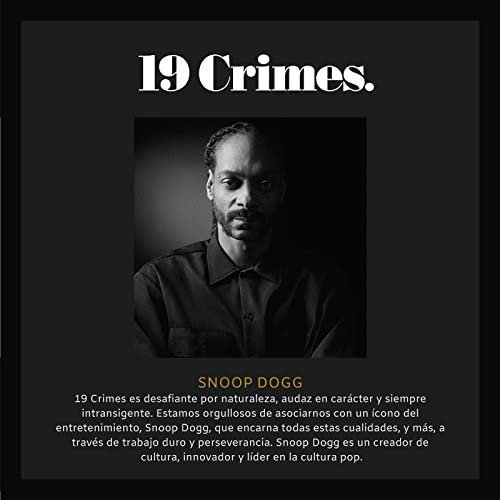 19 Crimes Cali Red Wine 2020 by Snoop Dogg (750 ml) - Image 3