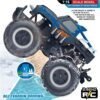 Threeking 1:16 Waterproof Monster Truck Pickup Toys RC Cars - Image 6
