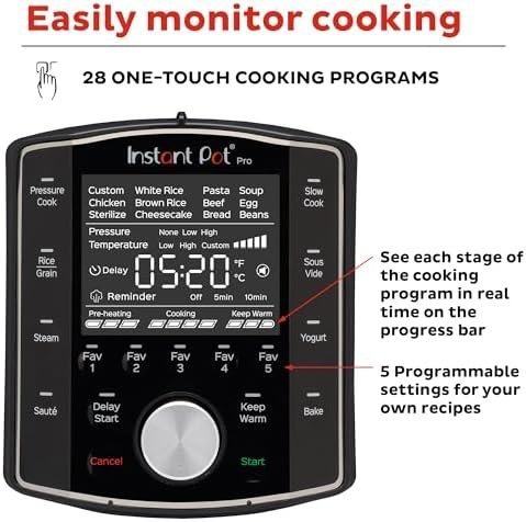 Instant Pot Pro 10-in-1 Pressure Cooker - Image 5