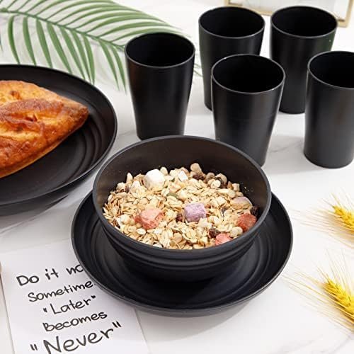 Supernal Wheat Straw Dinnerware Sets - Image 8